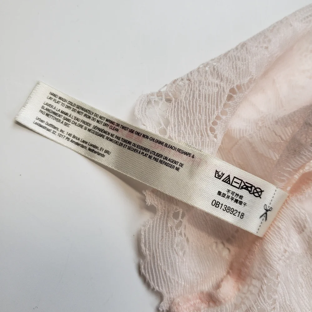 Free People Lace Bralette - Light Pink